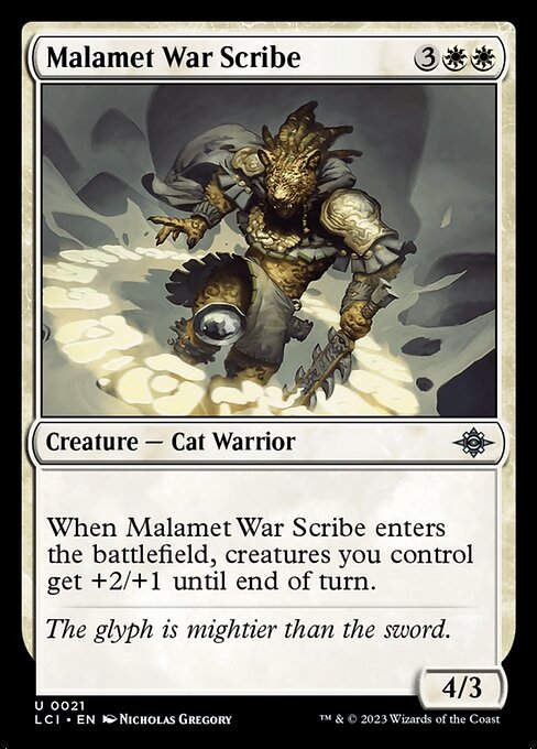 Malamet War Scribe (lci)