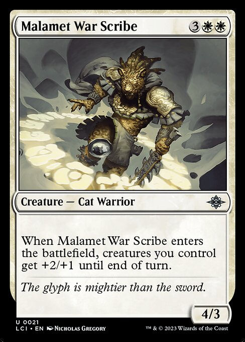Malamet War Scribe (lci)