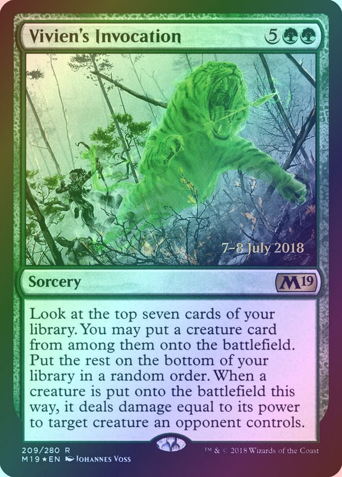 Vivien's Invocation (PM19) (209s) / Foil