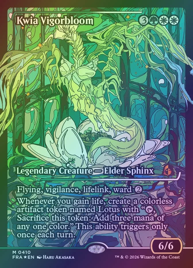 Kwia Vigorbloom (FRA) (410) / Showcase / Foil