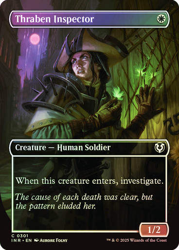 Thraben Inspector (INR) (301) / Foil / Borderless