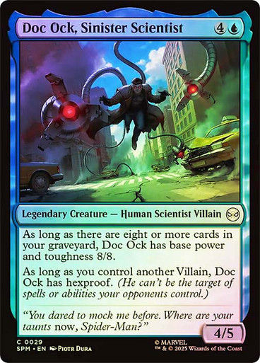 Doc Ock, Sinister Scientist (SPM) (29) / Foil