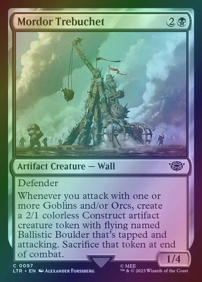 Mordor Trebuchet (LTR) (97) / Foil