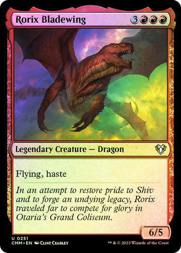 Rorix Bladewing (cmm) / Foil