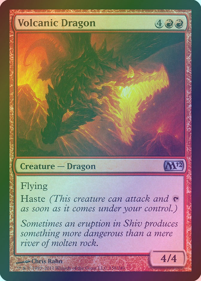Volcanic Dragon (M12) (158) / Foil