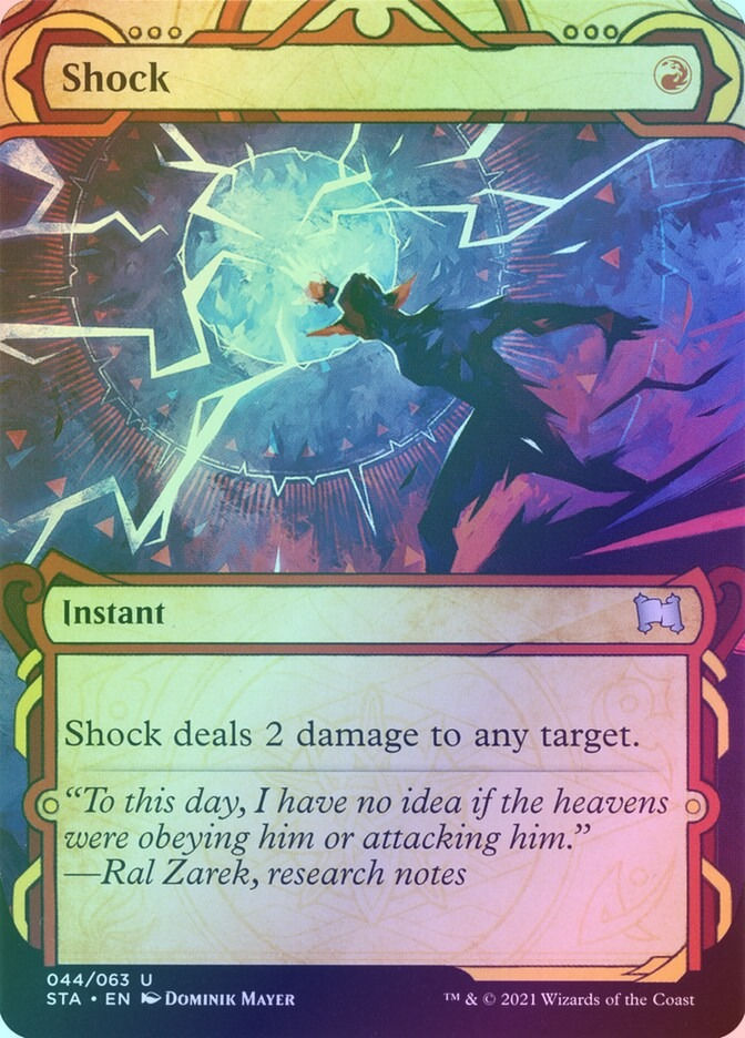 Shock (STA) (44) / Borderless / Showcase / Foil
