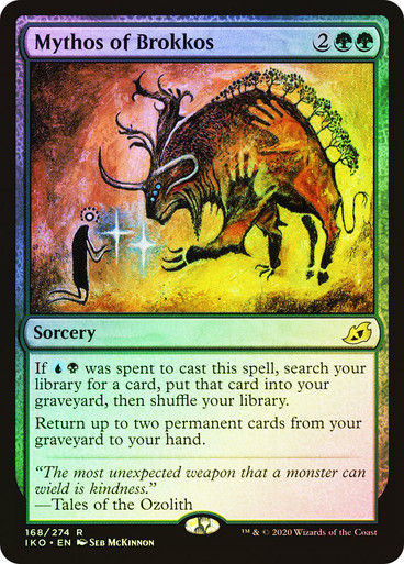 Mythos of Brokkos (IKO) (329) / Extended Art / Foil