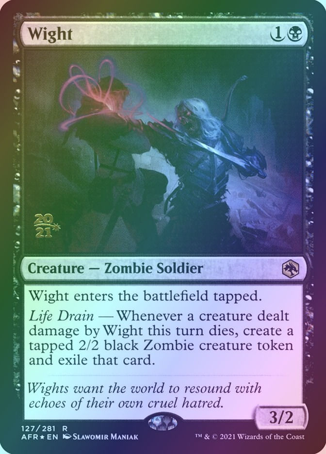 Wight (PAFR) (127s) / Foil