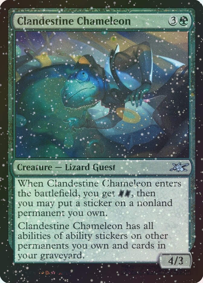 Clandestine Chameleon (UNF) (420) / Galaxy Foil