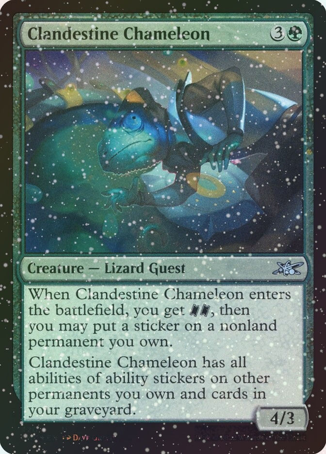 Clandestine Chameleon (UNF) (420) / Galaxy Foil