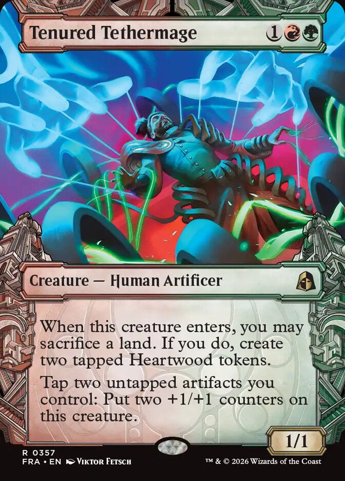 Tenured Tethermage (FRA) (357) / Borderless / Showcase