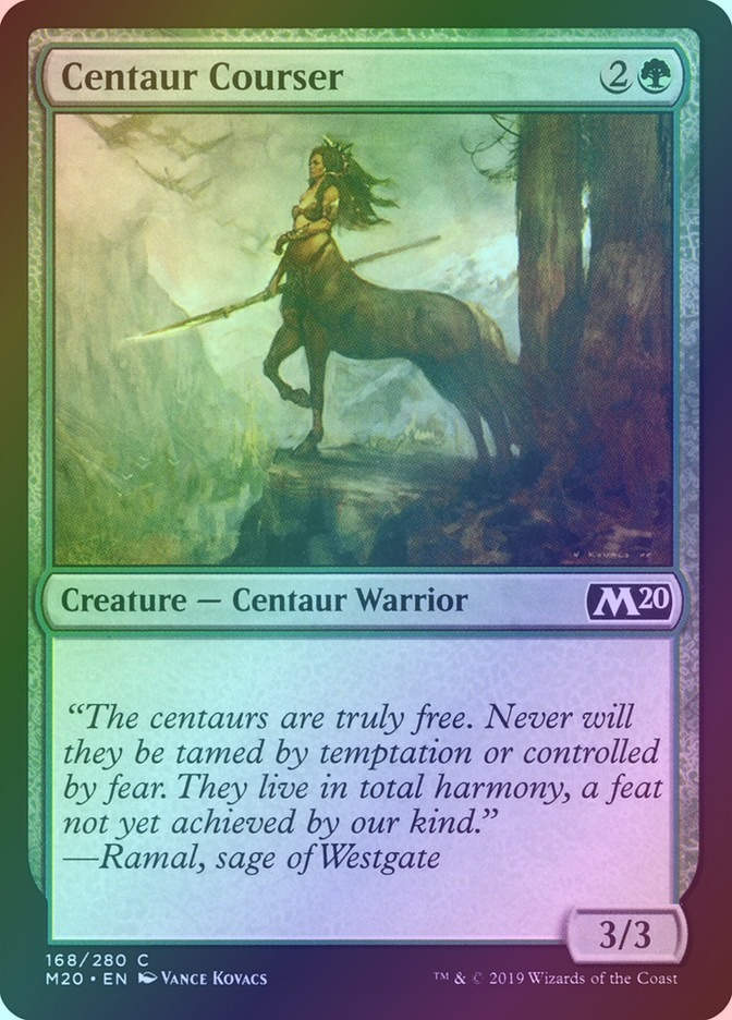 Centaur Courser (M20) (168) / Foil