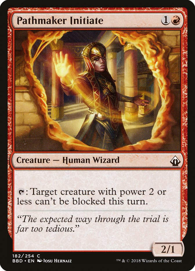 Pathmaker Initiate (BBD) (182) / Foil