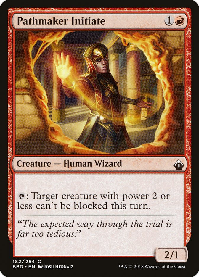 Pathmaker Initiate (BBD) (182) / Foil