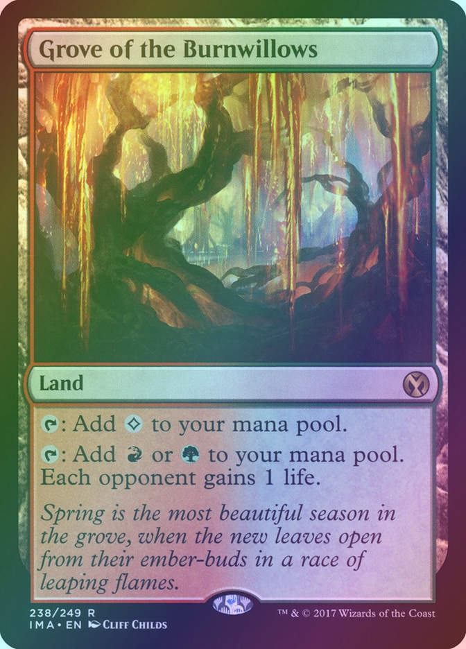 Grove of the Burnwillows (IMA) (238) / Foil