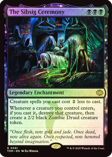 The Sibsig Ceremony (TDM) (91) / Foil