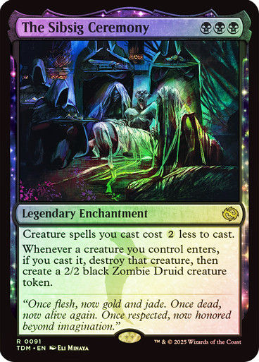 The Sibsig Ceremony (TDM) (91) / Foil