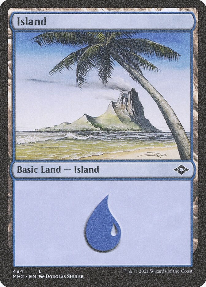 Island (MH2) (484) / Foil Etched
