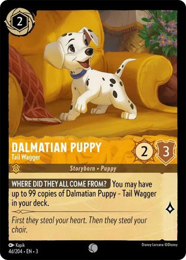 Dalmatian Puppy - Tail Wagger (#004d) (LOR_ITI)
