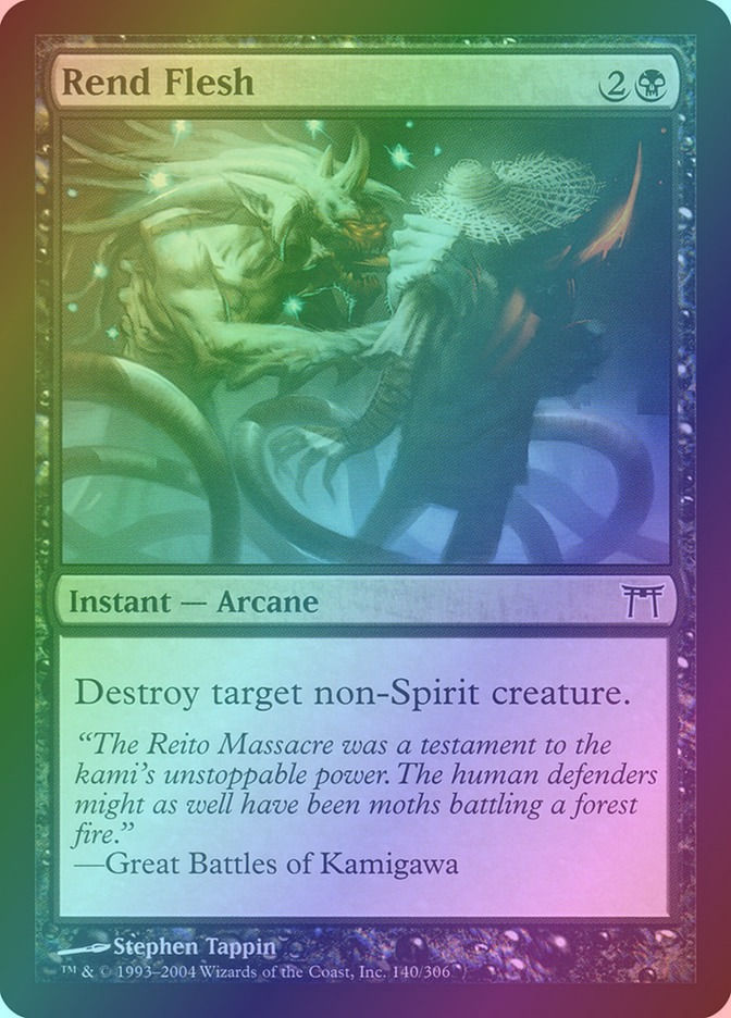 Rend Flesh (CHK) (140) / Foil