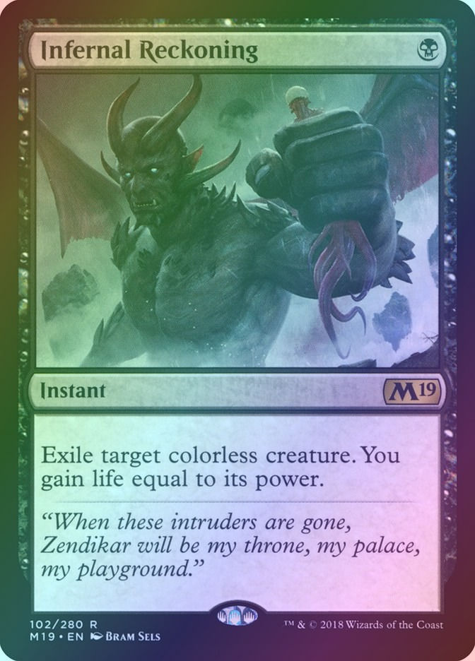 Infernal Reckoning (M19) (102) / Foil