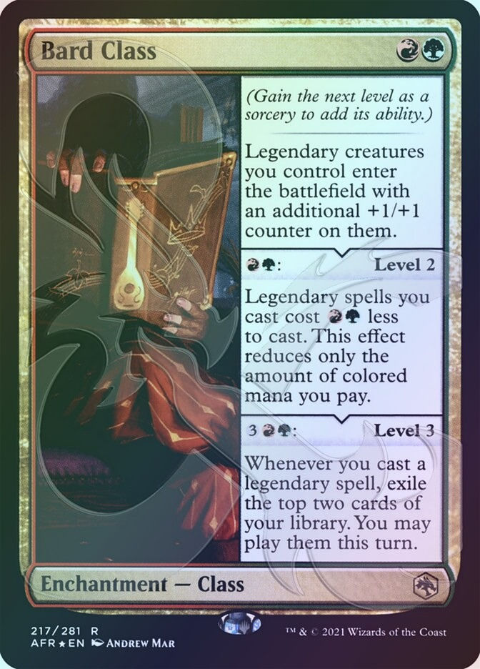 Bard Class (PAFR) (217a) / Embossed Foil