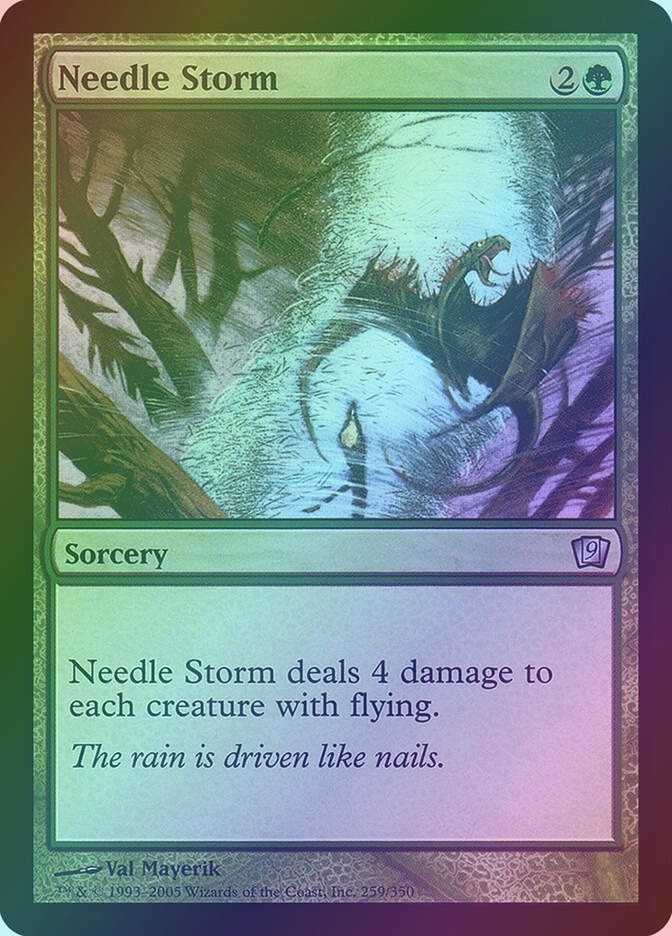 Needle Storm (9ED) (259★) / Foil