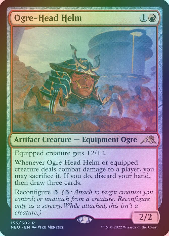 Ogre-Head Helm (NEO) (155) / Foil