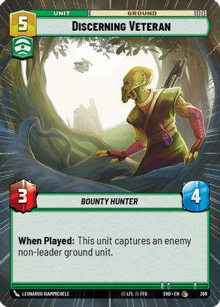 Discerning Veteran (Hyperspace) (SHD_#389) / Foil