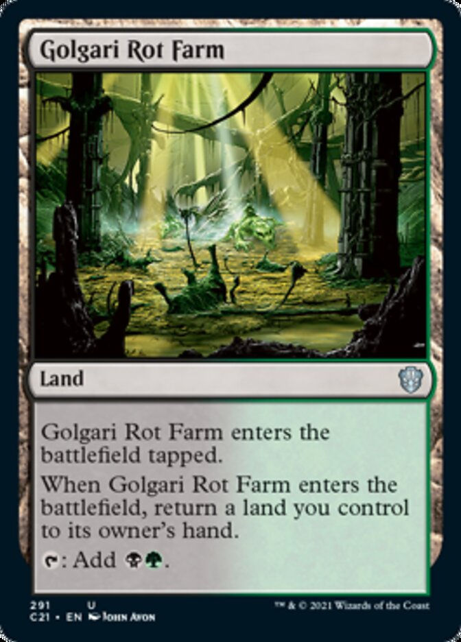 Golgari Rot Farm (C21)