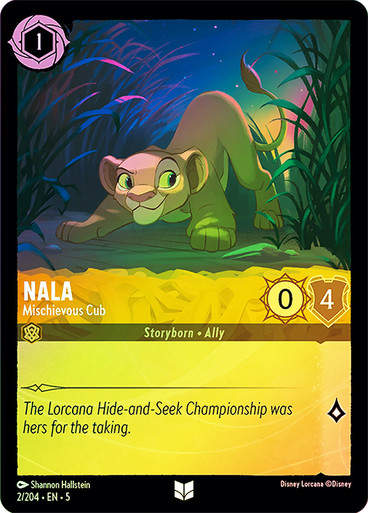 Nala - Mischievous Cub (LOR_SHS) / Foil