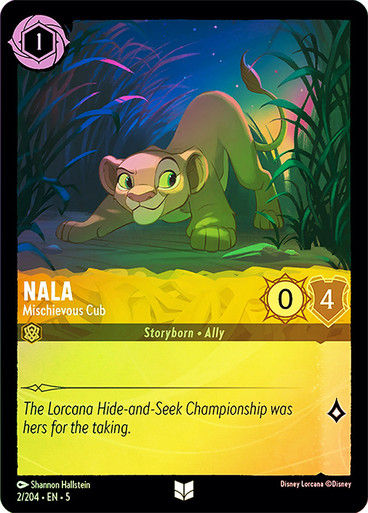 Nala - Mischievous Cub (LOR_SHS) / Foil