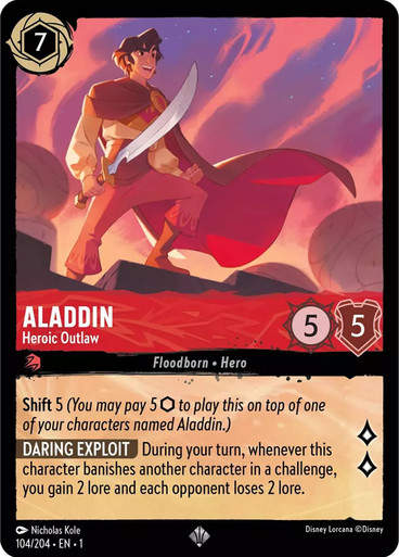 Aladdin - Heroic Outlaw (LOR_TFC)