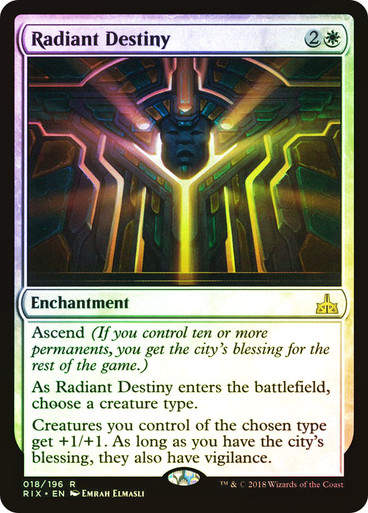 Radiant Destiny (RIX) (18) / Foil