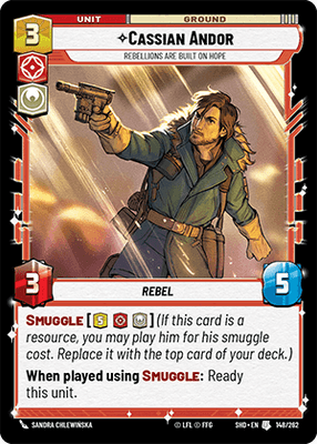 Cassian Andor - Rebellions Are Built On Hope (SHD_#148/262) / Foil