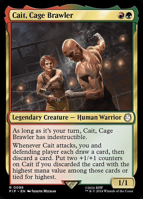 Cait, Cage Brawler (pip) (96)