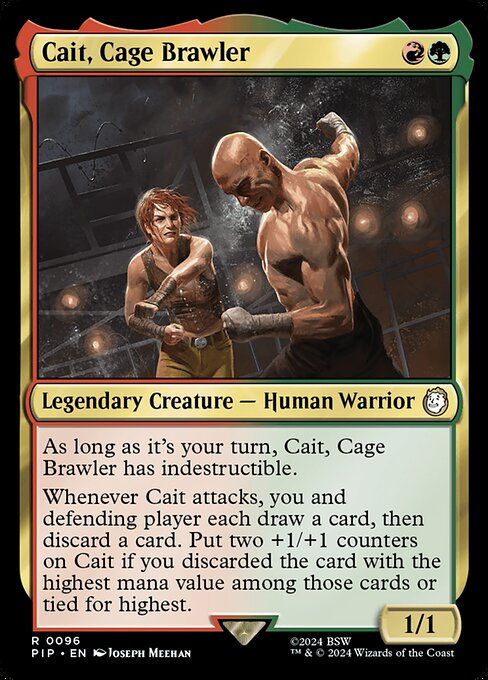Cait, Cage Brawler (pip) (96)