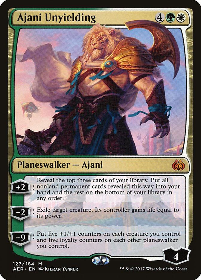 Ajani Unyielding (AER) (127)