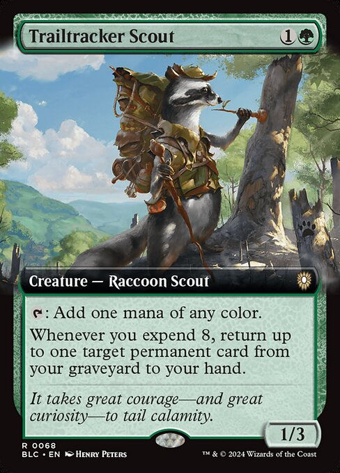 Trailtracker Scout (blc) (68) / Extended Art