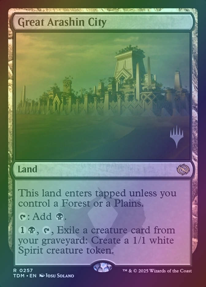 Great Arashin City (PTDM) (257p) / Foil