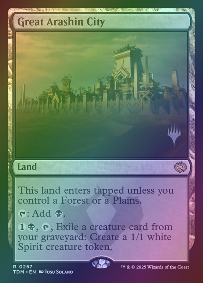 Great Arashin City (PTDM) (257p) / Foil