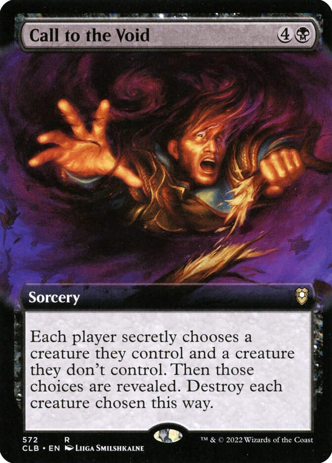 Call to the Void (CLB) (572) / Extended Art