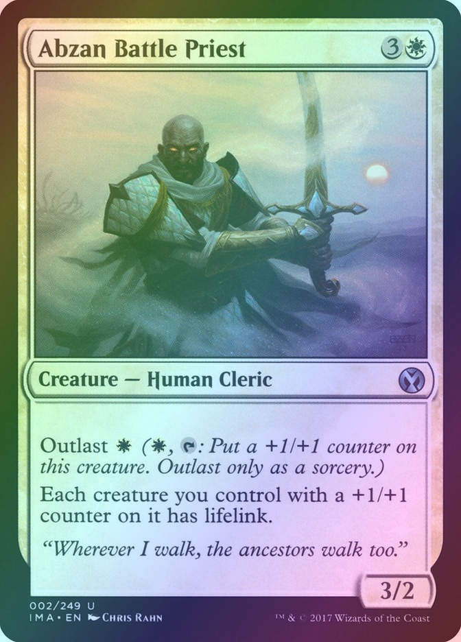 Abzan Battle Priest (IMA) (2) / Foil