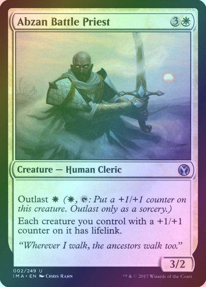 Abzan Battle Priest (IMA) (2) / Foil