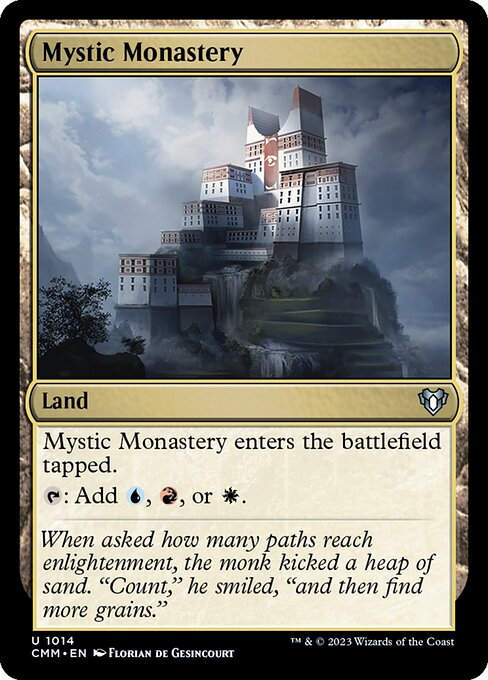 Mystic Monastery (cmm) (Commander Deck)