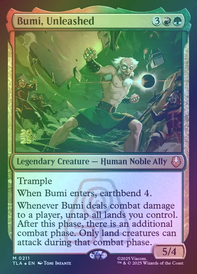 Bumi, Unleashed (PTLA) (211s) / Foil