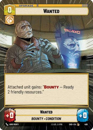 Wanted (Hyperspace) (SHD_#489) / Foil