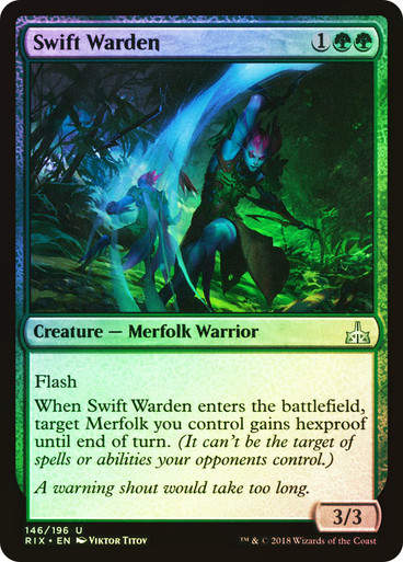 Swift Warden (RIX) (146) / Foil