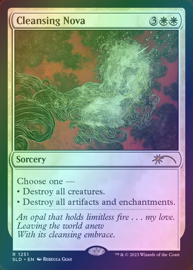 Cleansing Nova (SLD) (1251) / Foil