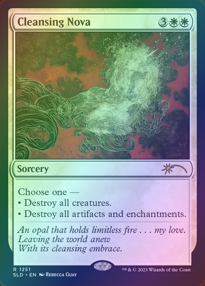 Cleansing Nova (SLD) (1251) / Foil